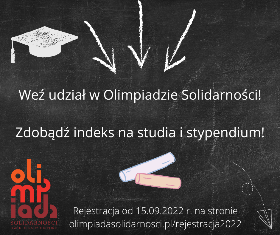 tablica szkolna z tekstem